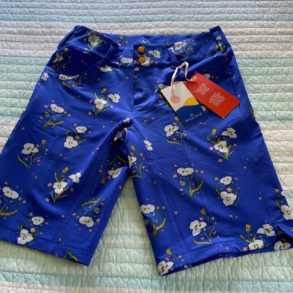 Wild Rye ‘Kaweah’ Bike Shorts Thistle. 2.0  - Size 4 NWT Womens Bike Shorts